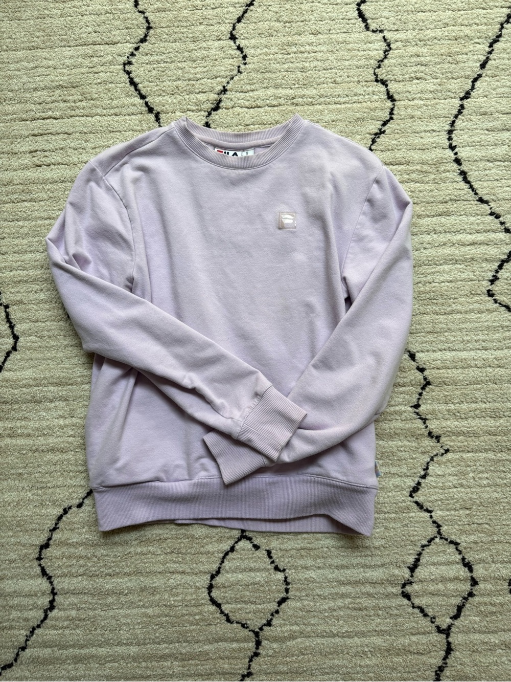 Fila Lavender Crewneck Sweatshirt